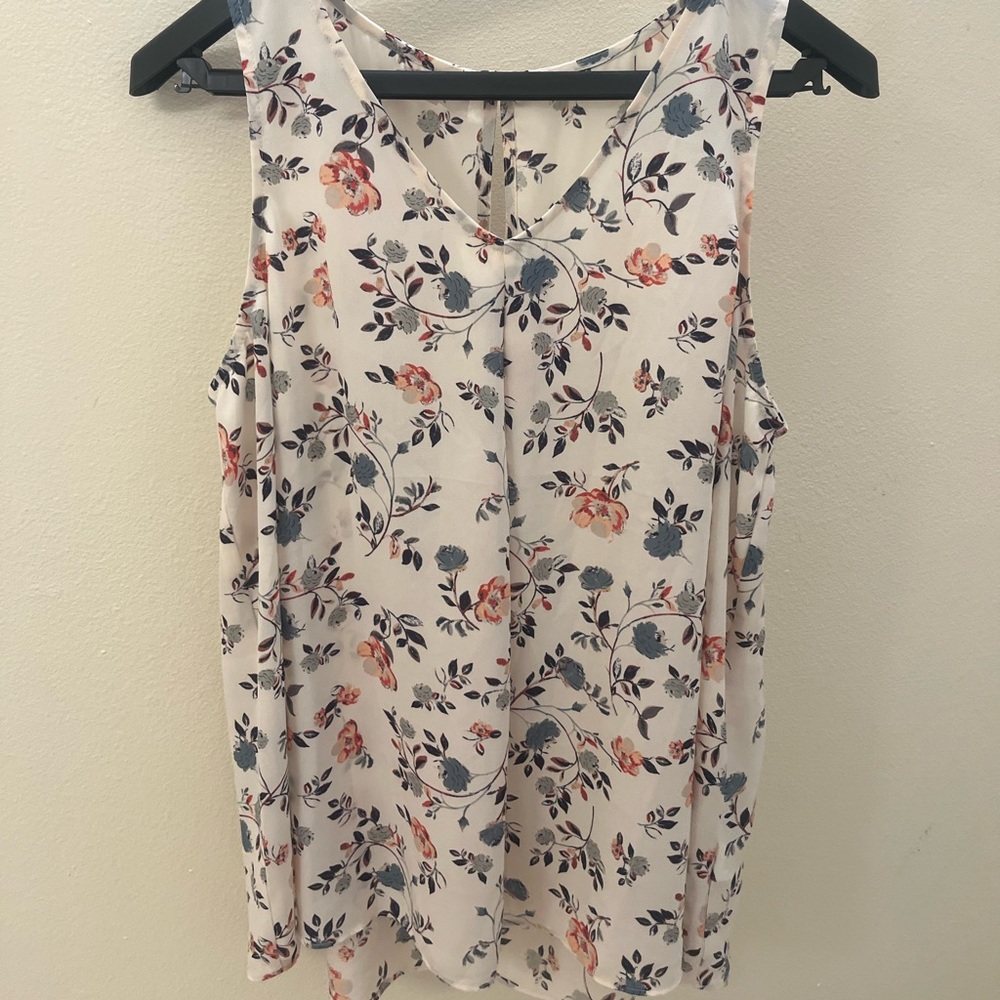 thin tank blouse